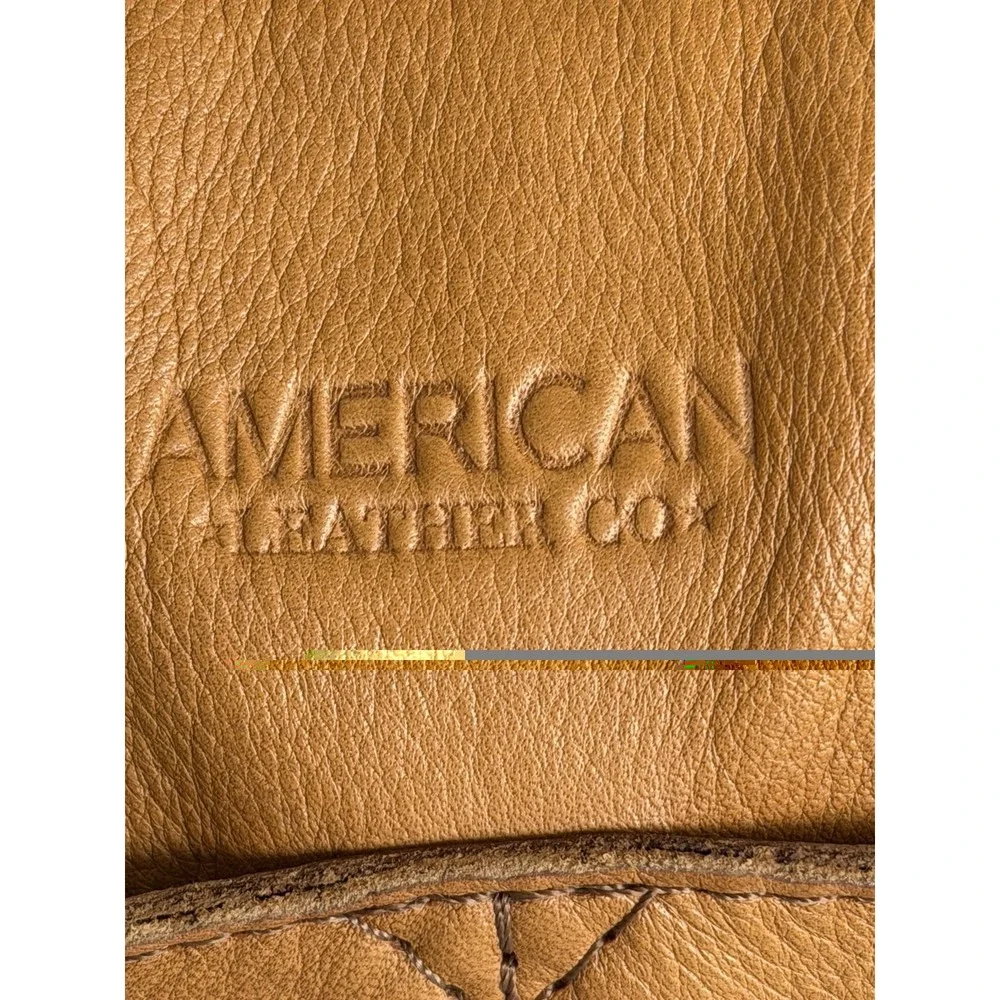 Vintage American Leather Co. Soft Leather Hobo Bag Shoulder Bucket Bag Slouchy